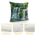 thumbnail image 4 of Orinice Waterfall Trees Pond Graphic Decorative Throw Pillow Cover for Home Couch Living Room Bed Sofa Soft and Durable 1PC 20x20in, 4 of 5