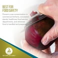 thumbnail image 4 of Exam Glove Safe-Touch™ NonSterile Clear Powder Free Vinyl Ambidextrous Smooth Not Chemo Approved Large, 4 of 7