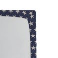 thumbnail image 3 of Star Fitted Sheet, Patriotic Star of the American Flag Independence Themed Freedom Concept USA, Decorative Soft Bedding All-round Elastic Pocket, Queen Size, Violet Blue and Tan, by Ambesonne, 3 of 3