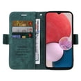 thumbnail image 4 of for Samsung Galaxy A54 5G Wallet Case,PU Leather Magnetic Flip Strap Wrist Phone Cover with RFID Block Card Holder for Samsung Galaxy A54 5G 6.4 inch,Green, 4 of 8