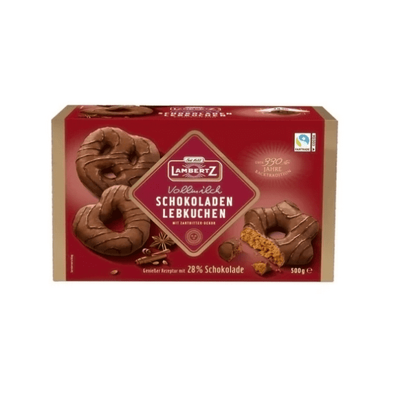 Lambertz Schokoladen Lebkuchen- 500g