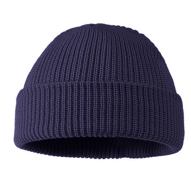 Qarigey Sombreros de mujer, sombreros de Color sólido, accesorio de ropa, gorros de invierno flexibles y cómodos, gorro de punto Unisex grueso para Sombreros Azul oscuro