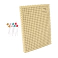 thumbnail image 4 of Kit de Tablero Y Alfileres de Macramé con Instrucciones Incluidas, Ligero, Reutilizable, con Cuadrículas para Medir Y Hacer Nudos Tú Mismo. 16 x 24 cm, 4 of 8