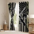 thumbnail image 3 of jejeloiu Retro Cmao Camouflage Black Out Curtains,Fishing And Hunting Curtains Pack of 2 (42x63 Each),Rustic Farmhouse Mallard Bedroom Curtains For Kids,Breathable Home Decor, 3 of 6