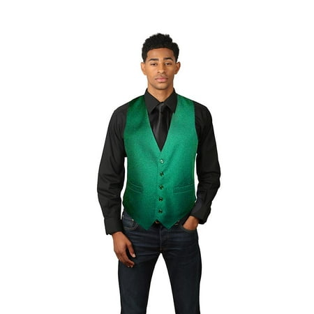 Brown Windowpane Sport Coat - Men's Adjustable Back Dress Vest