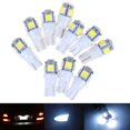 thumbnail image 4 of 10 pcs White T10 Wedge 5-SMD 5050 5W5 LED License Plate Lights, 4 of 5