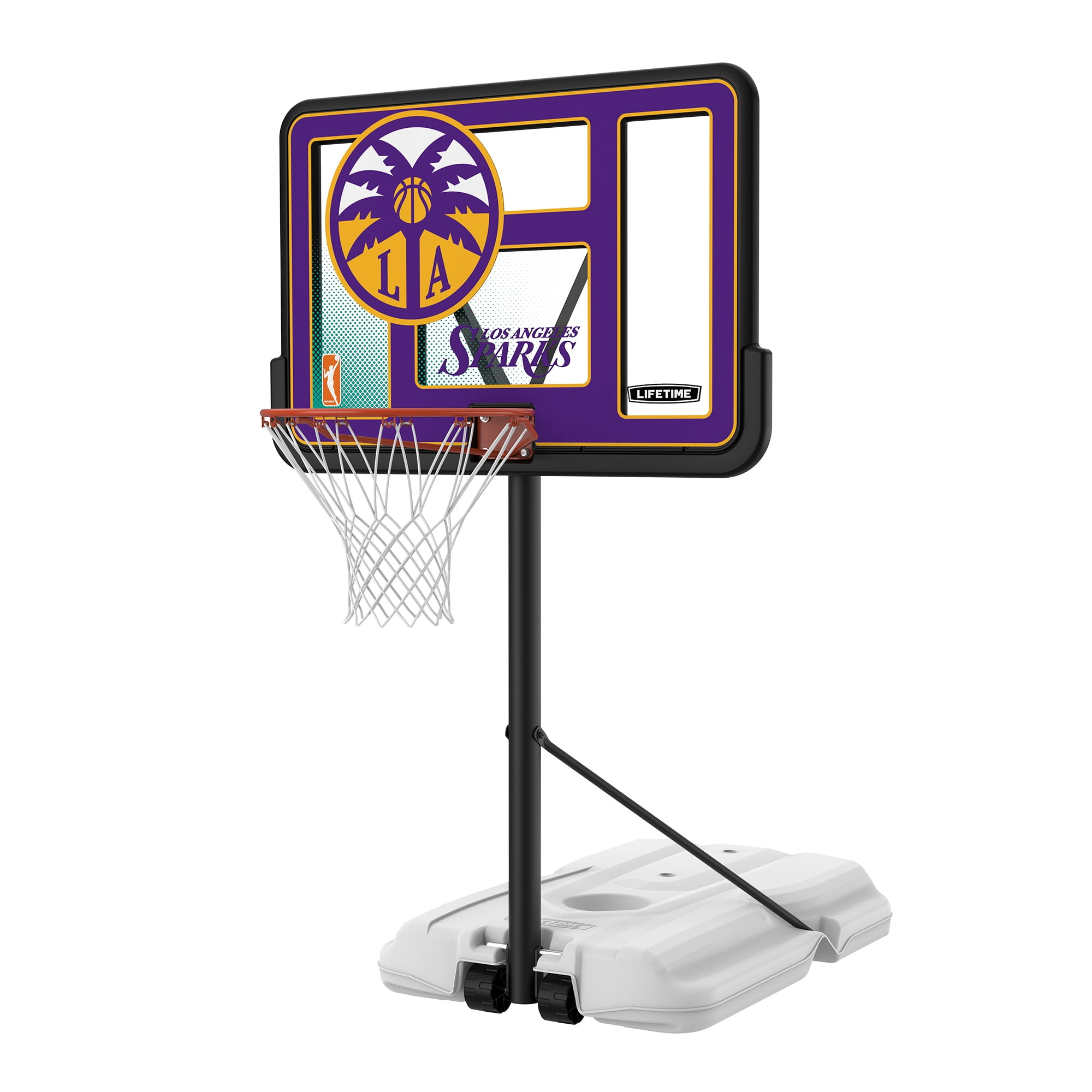 Lifetime WNBA Los Angeles Sparks Poolside Basketball Hoop, Outdoor
