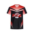 thumbnail image 1 of RUNQHUI T-shirt à Manches Courtes pour Garçons Respirant pour Sport Actif Rouge 6, 1 of 5