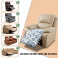thumbnail image 5 of ZIATUBLES Quilted Recliner Chair Cover, Polyester Pet Friendly Seat Cushion Protector, Non-Slip Washable Furniture Slipcover for Dogs Cats, Universal Fit for Living Room Sofa, 5 of 8