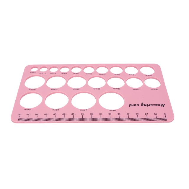 Kit De Herramientas De Medición De Brida, Kit De Inserción De Brida De Regla Para Pezón, 2 Juegos De Inserciones De 13 15 17 19 21 Mm Para Bomba De Lactancia
