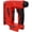 Red + Plastic, variant on 2-in-1 Cordless Brad Nailer & Narrow Crown Stapler, Compatible with Milwaukee 20V MAX Battery, Battery Powered Nailwith Safety Lock, Professional Woodworking DIY Fastening Tool, Tool Only, Red
