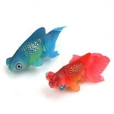 Aquarium Silicone Fish Artificial Floating Fake Fish for Aquarium ...