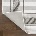 thumbnail image 6 of JONATHAN Y CARMEL 5 x 8 Area Rug, Athens Border Marble Pattern - Silver/White, CAR102A-5, 6 of 8