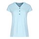 thumbnail image 4 of Tops transpirables sólidos de manga corta con cuello en V a la moda para mujer Fridja  hjk4473, 4 of 8