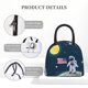 thumbnail image 4 of Easygdp Astronaut With USA Flag Bolsa de Almuerzo Insulada Grande, Forro de Aluminio, Diseño Espacioso, a Prueba de Fugas, Ideal para Trabajo, Picnics, Viajes y Actividades al Aire Libre, 4 of 6