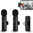 thumbnail image 4 of Cross-Border Supply in Stock K9 Mobile Live Streaming Noise Reduction Microphone Vlog Recording and Broadcasting 2.4G Wireless Collar Clip Microphone, 4 of 6