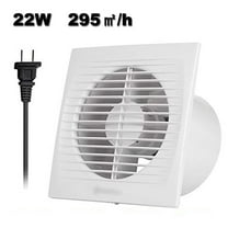 6''  Wall Mounted Exhaust Ventilation Fan Air Vent Extractor for Bathroom Toilet, Ventilation Extractor Silent Exhaust Fan Blower Wall Mounted Bathroom Toilet