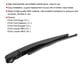 thumbnail image 5 of Limpiaparabrisas Trasero Brazo Del Limpiaparabrisas Trasero Brazo Del Limpiaparabrisas Trasero Kit De Cuchilla Del Brazo Del Limpiaparabrisas Trasero Apto Para Ford ANGGREK Otros, 5 of 8