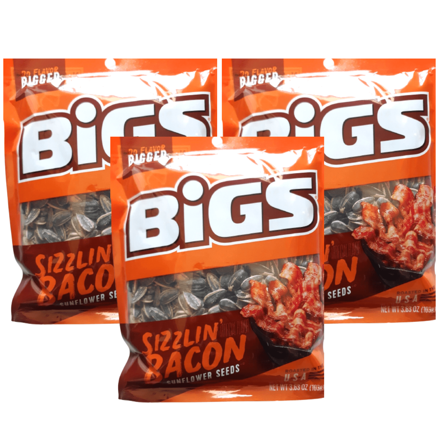 Bigs Sizzlin Bacon Flavored Sunflower Seeds Do Flavor Bigger Keto