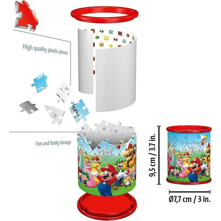 Ravensburger - Super Mario Jigsaw Puzzle, 3 x 49 Collection, 3 Puzzle of 49  Pieces, Recommended Age 5+ Years