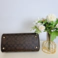 thumbnail image 5 of COACH Rowan Satchel In Leather (Brown Dark Magenta), 5 of 8