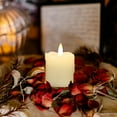 thumbnail image 2 of Cinvoph Flameless LED Candles with Realistic Flickering Flame Battery Powered Decor for Valentine’s Day Anniversary Wedding Long Lasting for Porch Indoor Outdoor 2"x2"x2", 2 of 7
