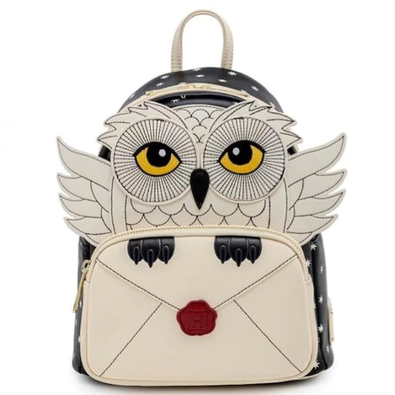 Loungefly Harry Potter Hedwig Howler Womens Double Strap Shoulder Bag Purse