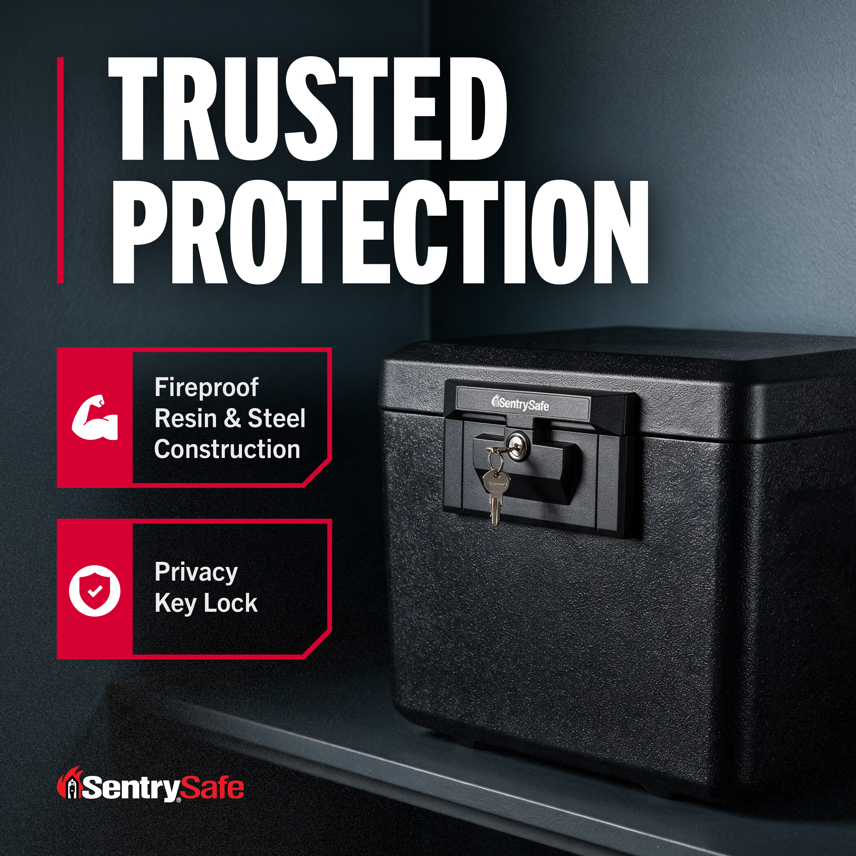 SentrySafe 1170 Fire-Resistant Document Safe with Key Lock photo 4