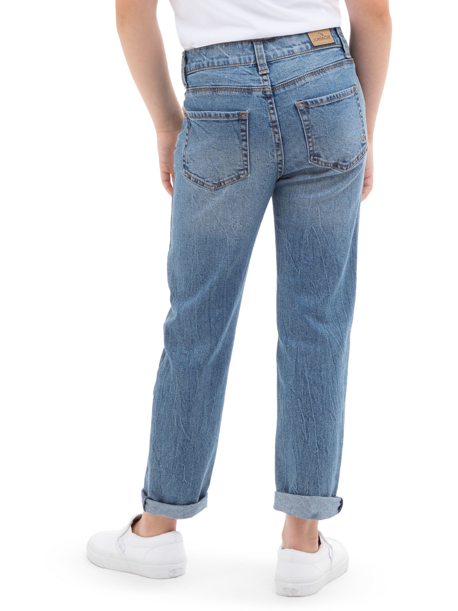 Jordache Girls High Rise Girlfriend Jean, Sizes 5-18
