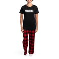 thumbnail image 4 of CafePress - Women's Dark Pajamas - Women's Short Sleeve Print T-Shirt and Pants Dark Cotton Pajama Set, 4 of 7