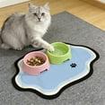 thumbnail image 6 of BiFandian Quick Dry Pet Feeding Mat, Absorbent Non-Slip Bowl Mat for Cat and Dog, Waterproof Food Mat for Indoor Use, Easy Clean, Durable Placemat, Pet Utility, 6 of 6