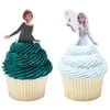 Disney Frozen II Anna and Elsa Poly Cupcake Decoration DecoPics® (12 Count)