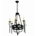 thumbnail image 3 of Meyda Tiffany 160742 Gina 6 Light 24" Wide Crystal Candle Style Chandelier - Crystal, 3 of 4