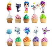 True and the Rainbow Kingdom Cupcake Toppers For Cartoon Birthday Party Supplies.