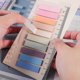 thumbnail image 3 of 1200 Pcs Sticky Tabs, Repositionable File Tabs Colored Writable Rectangle Bookmarks With Ruler For, 3 of 5