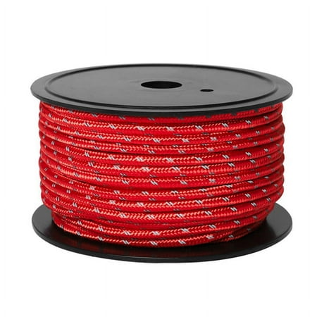 

Outdoor Ropes Roll Reflective Ropes Canopy Windproof Ropes Fixed Ropes Binding Ropes Bold Reinforcement Red