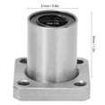 thumbnail image 4 of Stable  Movement Flange Linear Motion Bearing, Bearing Steel Linear Motion Ball Bearing, For Engraving Machines Packaging Machinery LMK12UU, 4 of 8