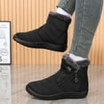 thumbnail image 2 of Xmyrz Snow Boots For Men Couple Outdoor Warmth Anti Slip Lightweight Cosie Wide Calf Boots Winter Boots Mens Shoes, 2 of 6
