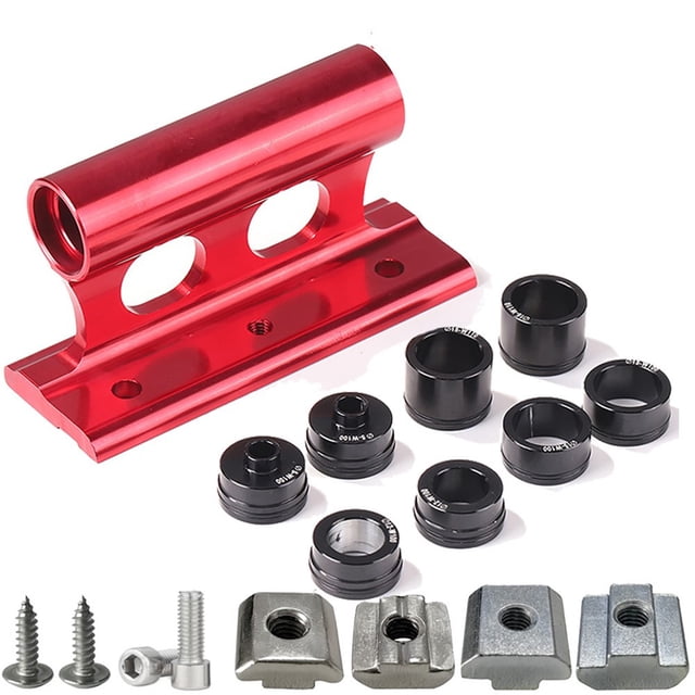 Bike Front Fork Mount Block Aluminum Alloy Car Roof Rack 20×110mm with Adapter