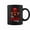 Maroon, variant on Big Aries Energy Afro Red Cap Black Girl Zodiac Coffee Mugs