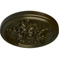 thumbnail image 3 of Ekena Millwork 14 1/2"OD x 2 3/4"P Katheryn Ceiling Medallion (Fits Canopies up to 2 1/8"), Hand-Painted Green Gold, 3 of 6
