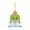 D, variant on Funny Cactus Acrylic Pendant Decoration Cute Green Cactus Decoration Pendant Pendant Decoration For Kid's Party Glitter Easter Eggs