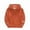 Orange, variant on FAOWME Kids Child Toddler Boys Girls Sweatshirt Solid Color Long Sleeve Patchwork Hooded Thickened Warm Pullover Tops A 4-5 Years