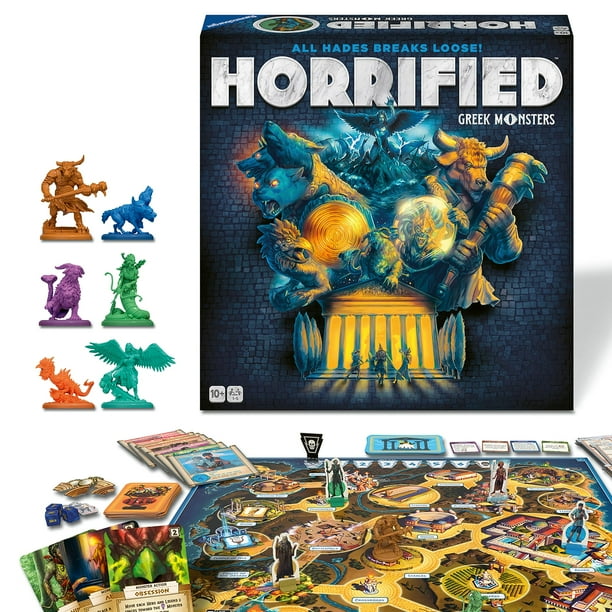 Juego de mesa Ravensburger Horrified: Greek Monsters Age 10+