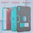 thumbnail image 3 of Rugged Case For iPad (A16) 11th Generation 11 inch 2025 3 Layer Protection Shockproof Cover with Kickstand, 3 of 9