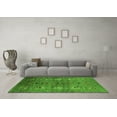 thumbnail image 3 of Ahgly Company Indoor Rectangle Oriental Green Industrial Area Rugs, 5' x 8', 3 of 4
