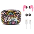 thumbnail image 2 of Justice True Wireless Earbuds with Charging Case-Black Tie Dye, 2 of 8