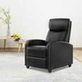 thumbnail image 2 of Gianna Massage Recline Chair with Padded Seat and Massage Backrest, Black, 2 of 5