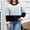 Black, variant on FDGIU Women's Color Block Striped Button Down Knit Cardigan, Crew Neck Long Sleeve Cuffed Lightweight Sweater Jacket with Side Pockets for 2026 Spring Fall Daily Layering