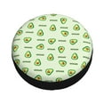 thumbnail image 2 of Kdxio Spare Tire Cover for RV Trailer, Waterproof Wheel Cover,Camper Spare Tire Cover Fit for Rv SUV Truck Travel Trailer 14 inch-Green Avocado, 2 of 8